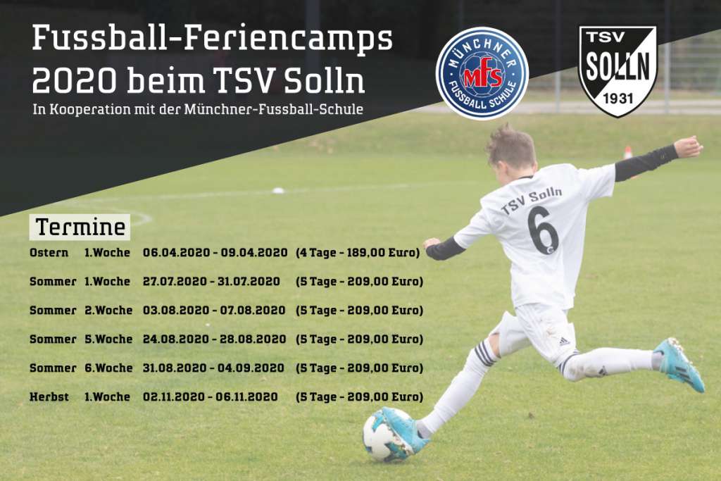 Flyer Kooperation TSV Solln und MFS