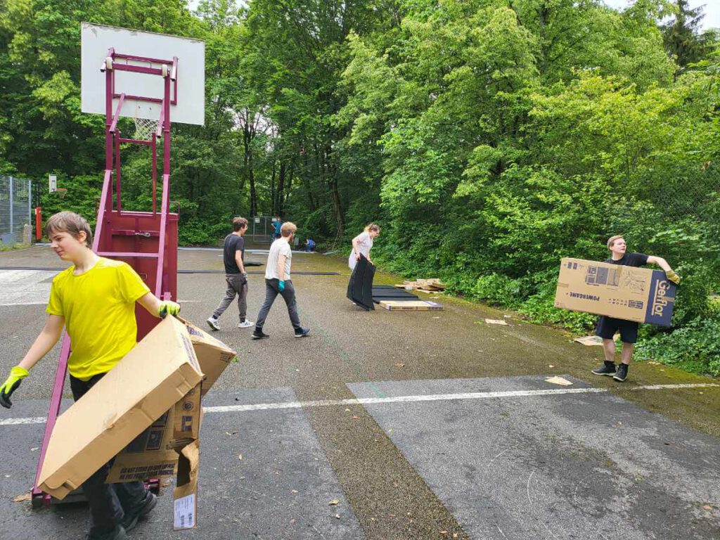 3x3 Basketballplatz