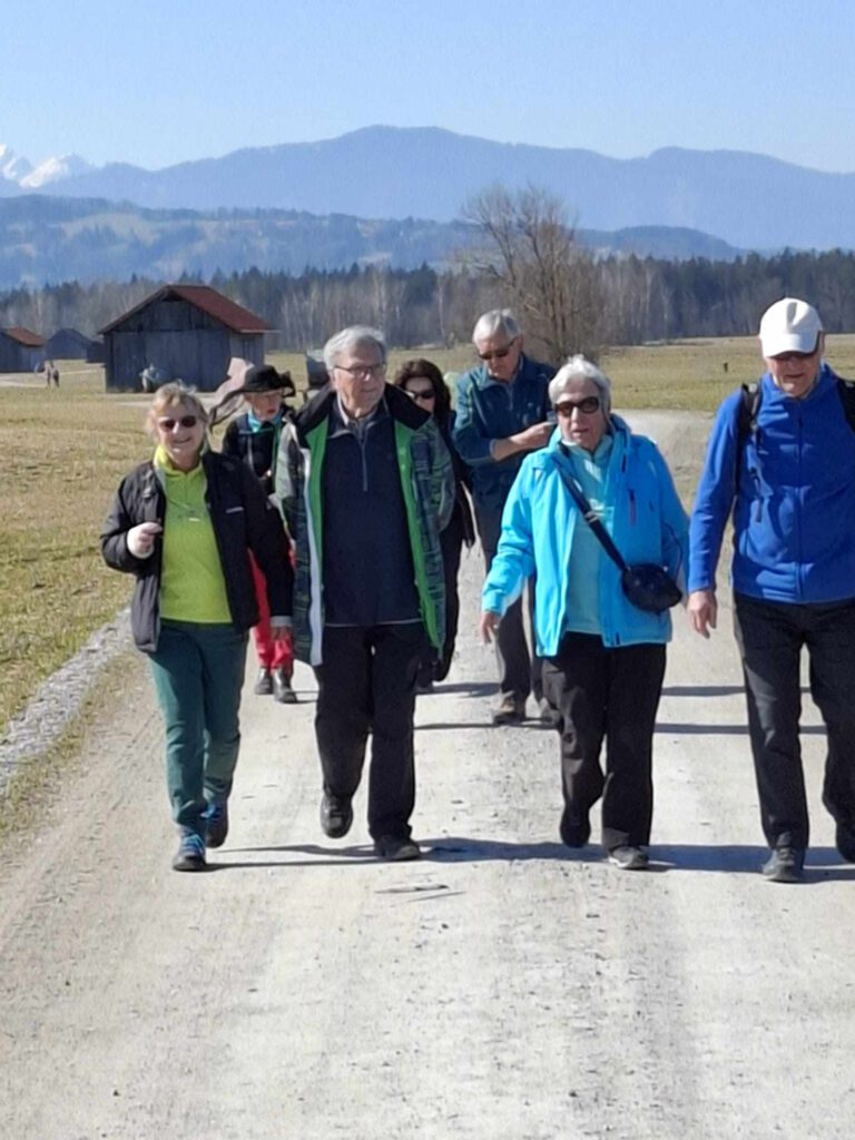 Wanderung Deininger Weiher Winter 2024/25