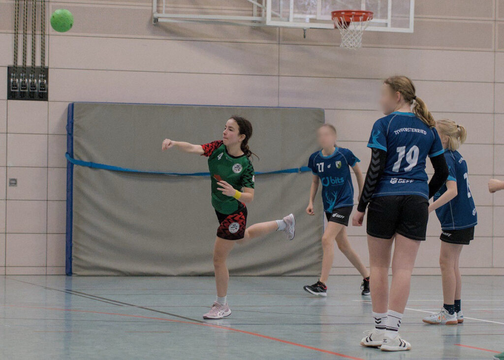 Handball D-jugend weiblich gegen Forstenried 2025