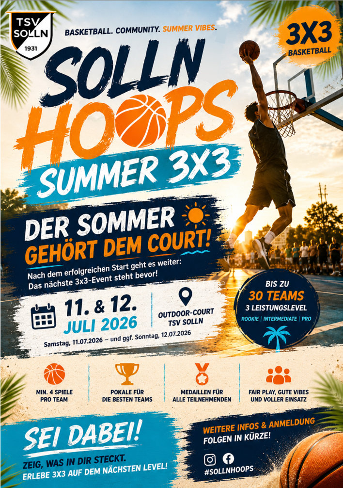 Solln Hoops Summer 3x3 2026