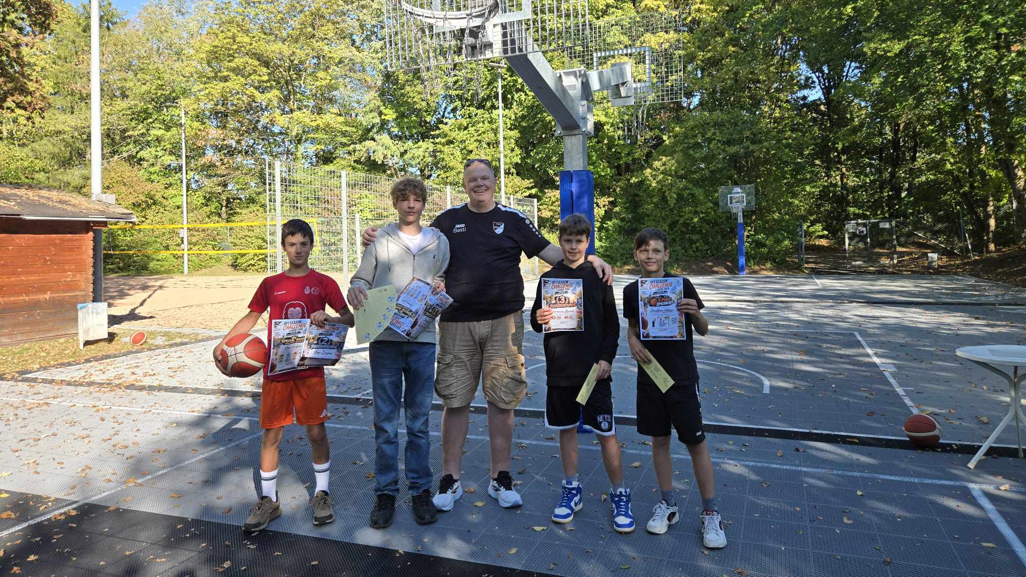 Basketball Offseason Challenge League 2026 Gruppenbild